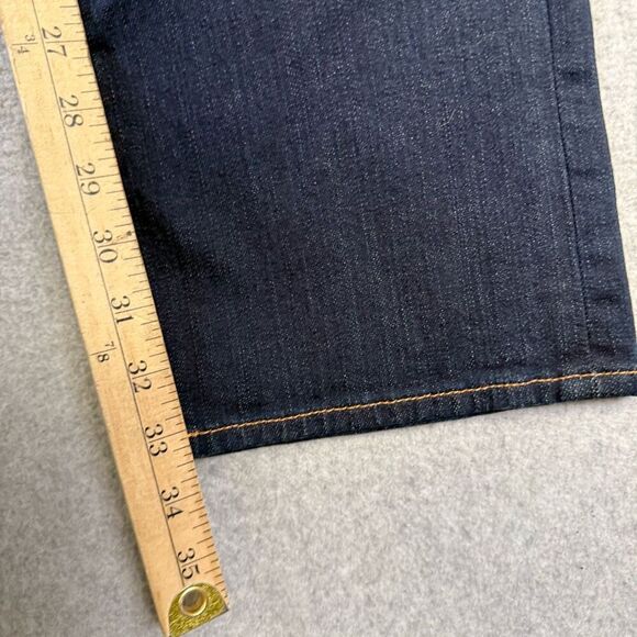 J Brand Women's Size 12 Blue Straight Leg Jeans Stretch Casual - Picture 8 of 10